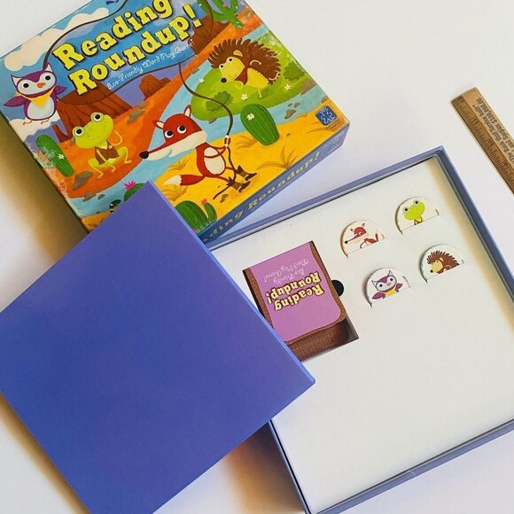 Educational Insights Other - Reading Roundup! Eco Friendly Word Play Board Game Basic Building Block Words